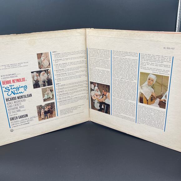 Debbie Reynolds The Signing Nun Soundtrack Vinyl Record 1966 - Picture 4 of 5